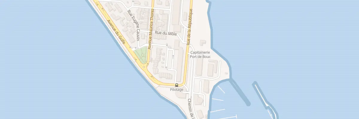 Plan du 9015 Rue du Môle à Port-de-Bouc