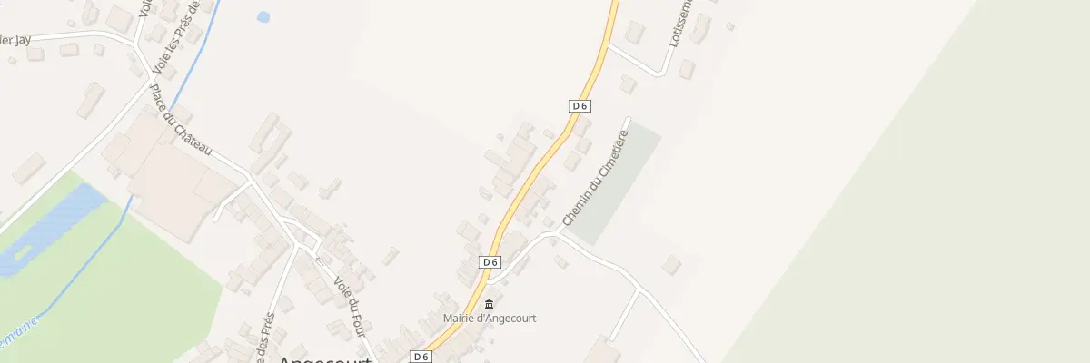 Plan du 9 Rue St Medard à Angecourt