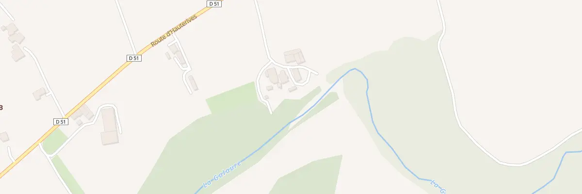 Plan du 1960 Rte d’Hauterives à Châteauneuf-de-Galaure