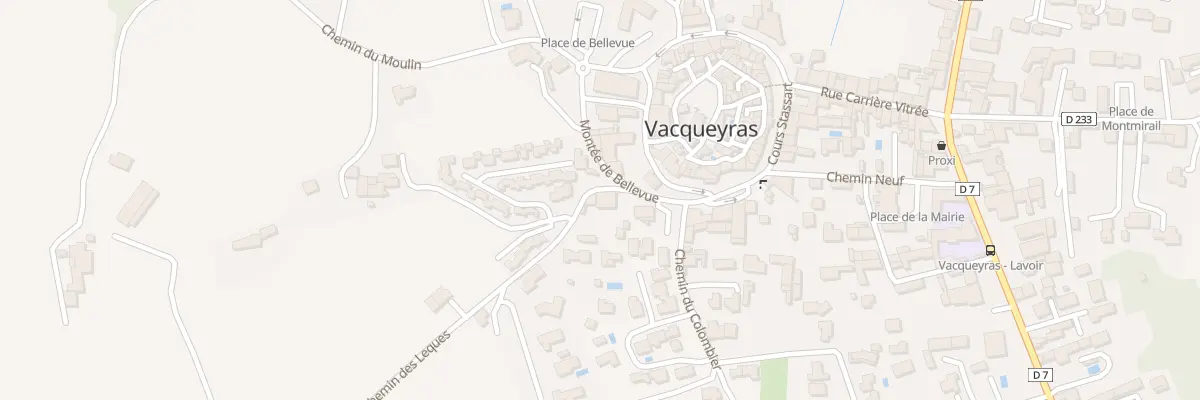 Plan du 5317 La Feraille à Vacqueyras