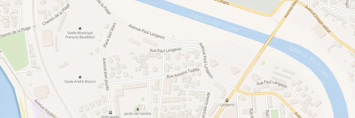 Plan du 6 All Antoine Tudéla à Port-de-Bouc