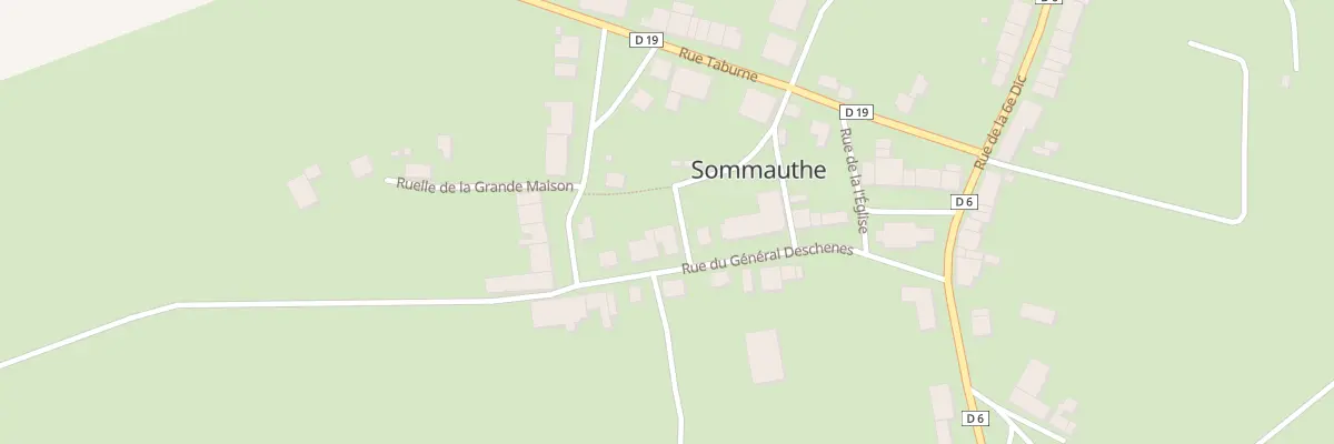 Plan du 3 Rue du General C Deschenes à Sommauthe