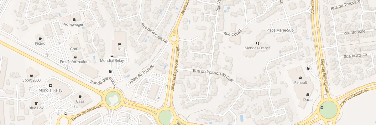 Plan du 54 Rue du Poisson au Gué à Istres