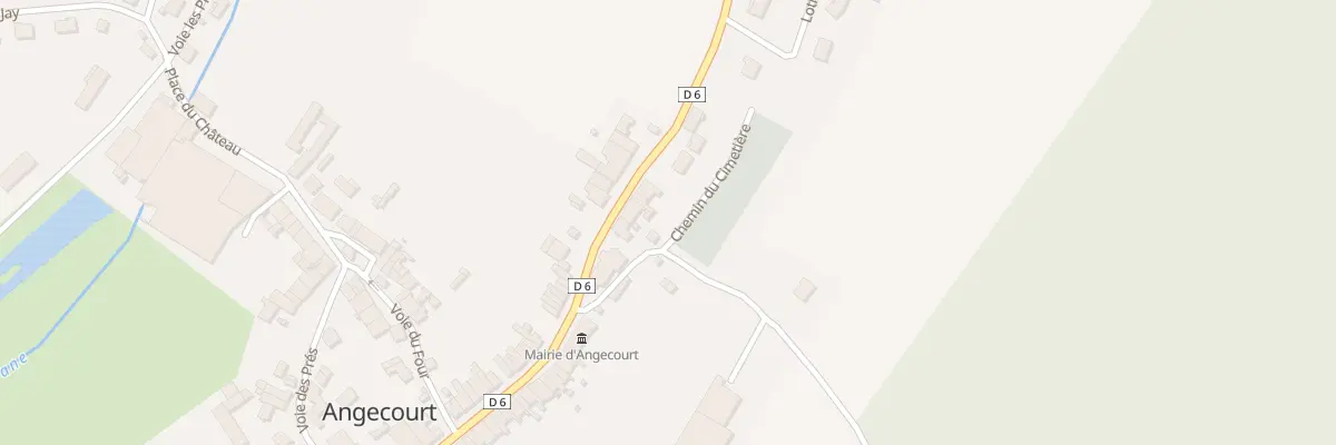Plan du 11 Rue St Medard à Angecourt