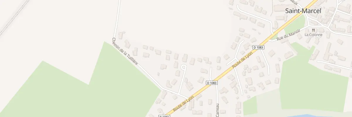 Plan du 79 Imp La Tuilliere à Saint-Marcel