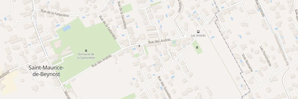 Plan du 17 Rue des Gravelles à Saint-Maurice-de-Beynost