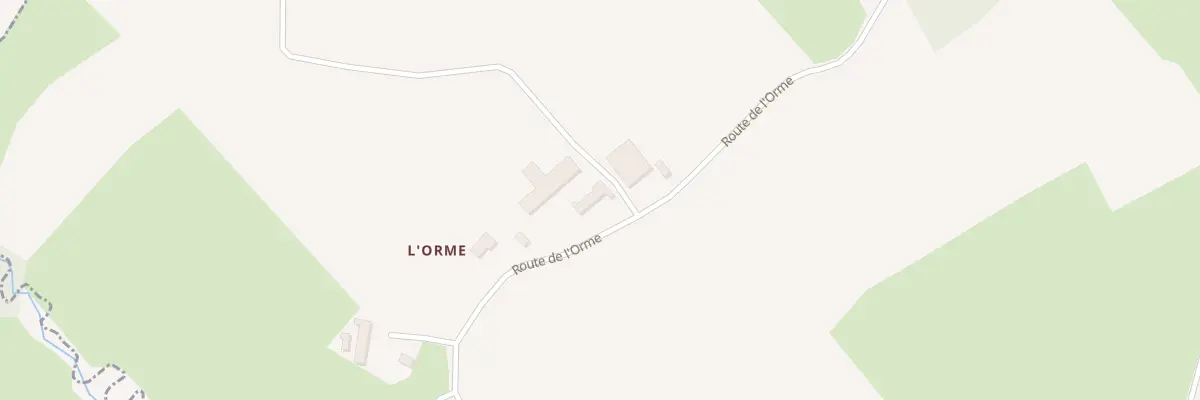 Plan du 1054 Rte de l’Orme à Boissey