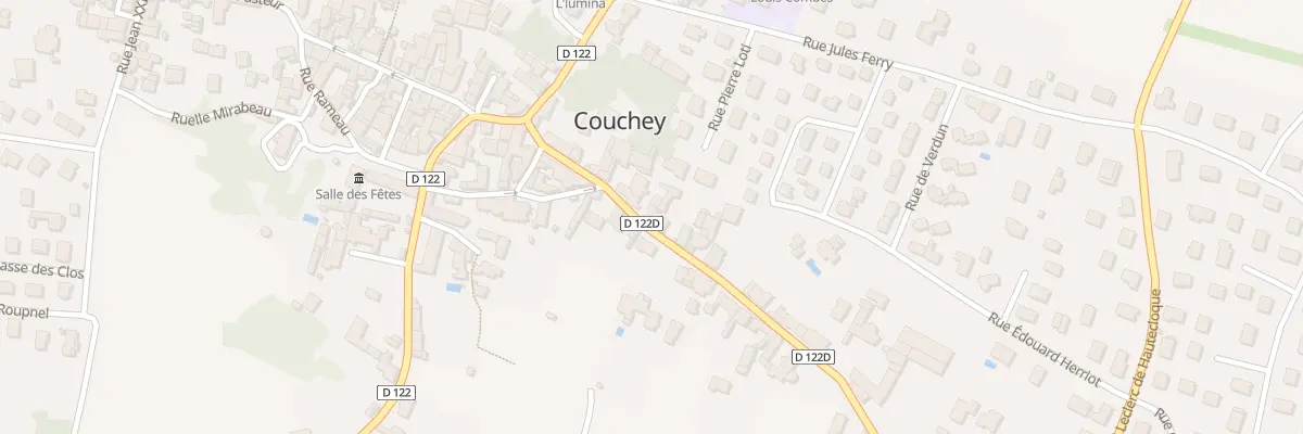 Plan du 15T Rue Jean Jaurès à Couchey