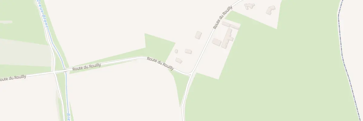 Plan du 1A Rte du Rouilly à Ouroux-sur-Saône