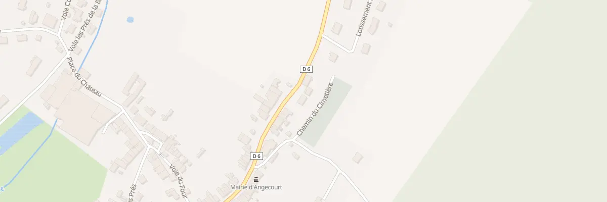 Plan du 7 Rue Saint Medard à Angecourt