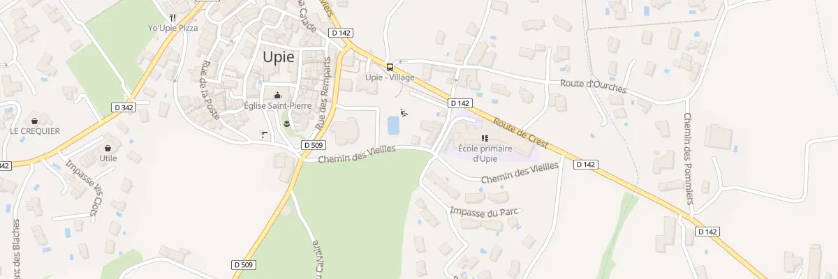 Plan du 5080 Le Village à Upie