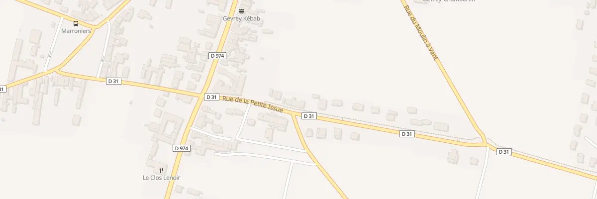 Plan du 9 Rue de la Petite Issue à Gevrey-Chambertin