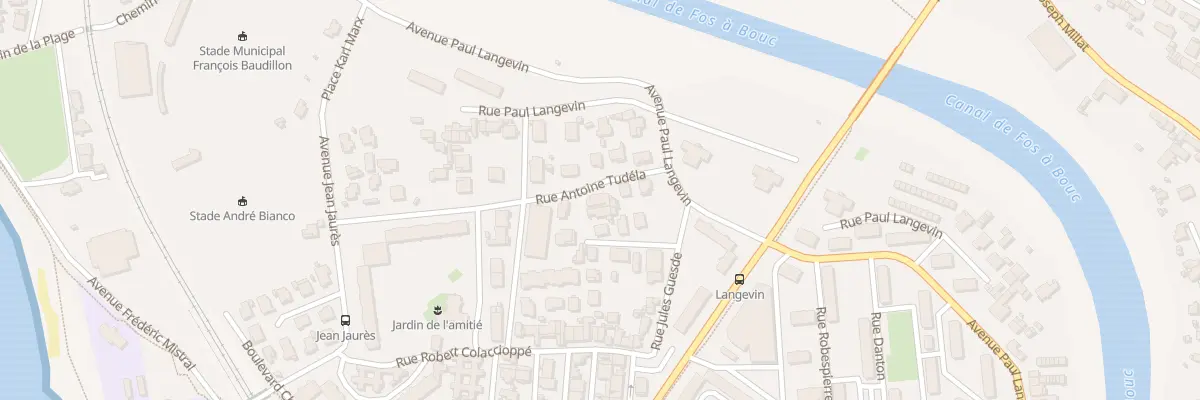 Plan du 3B Rue Antoine Tudéla à Port-de-Bouc