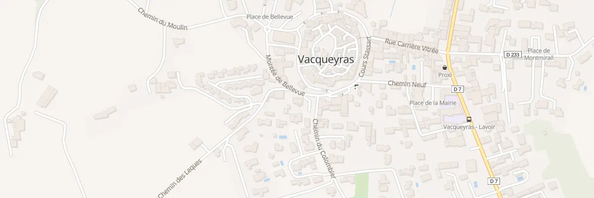 Plan du 5316 La Feraille à Vacqueyras