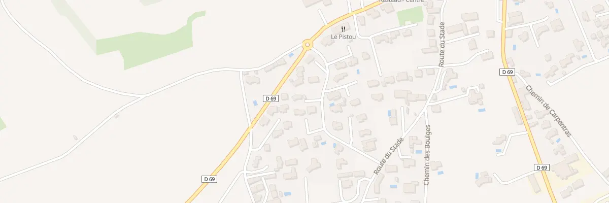 Plan du 8 Lot Bastides de la Garriguette à Rasteau