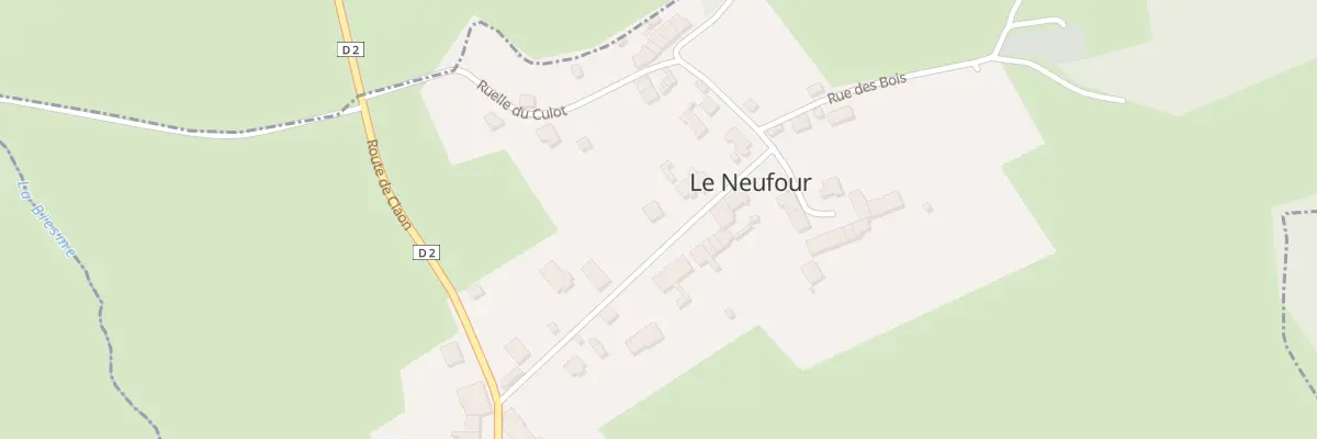 Plan du 5 Gr Grande Rue au Neufour