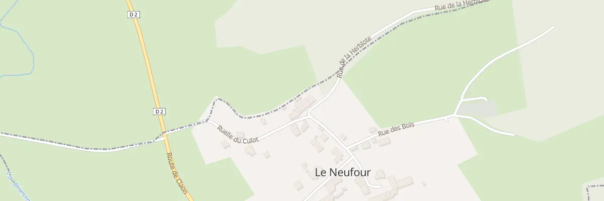 Plan du 10 Rue de la Herblote au Neufour