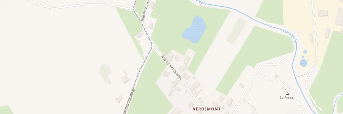 Plan du 484 Rue de Verdemont à Vonnas
