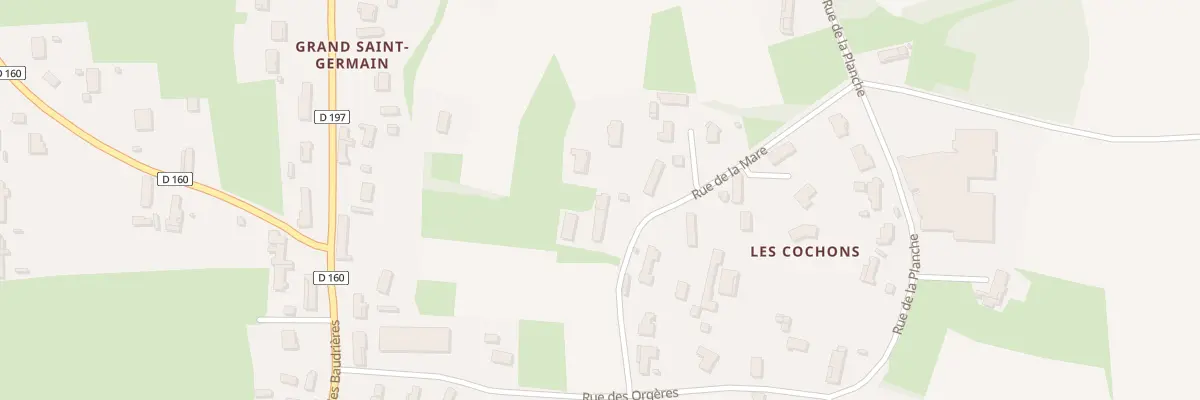 Plan du 7 Rue de la Mare à Saint-Germain-du-Plain