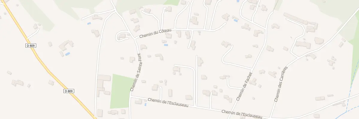 Plan du 175D Che de l’Esclauseau à Taulignan