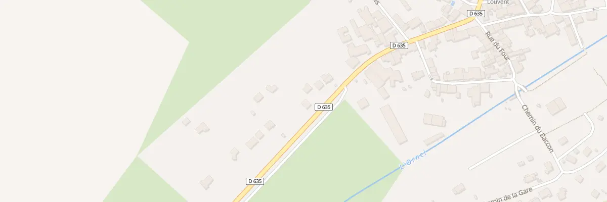 Plan du 6 Rte de Saint - Dizier à Chancenay