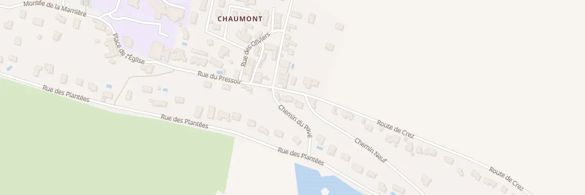 Plan du 1571 Rte des Crez à Eyzin-Pinet