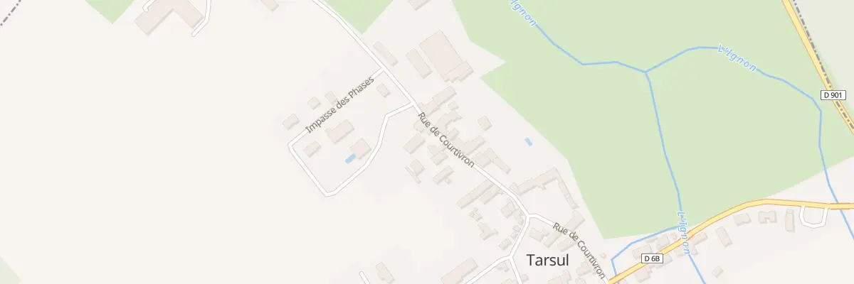 Plan du 19 Rue de Courtivron à Tarsul
