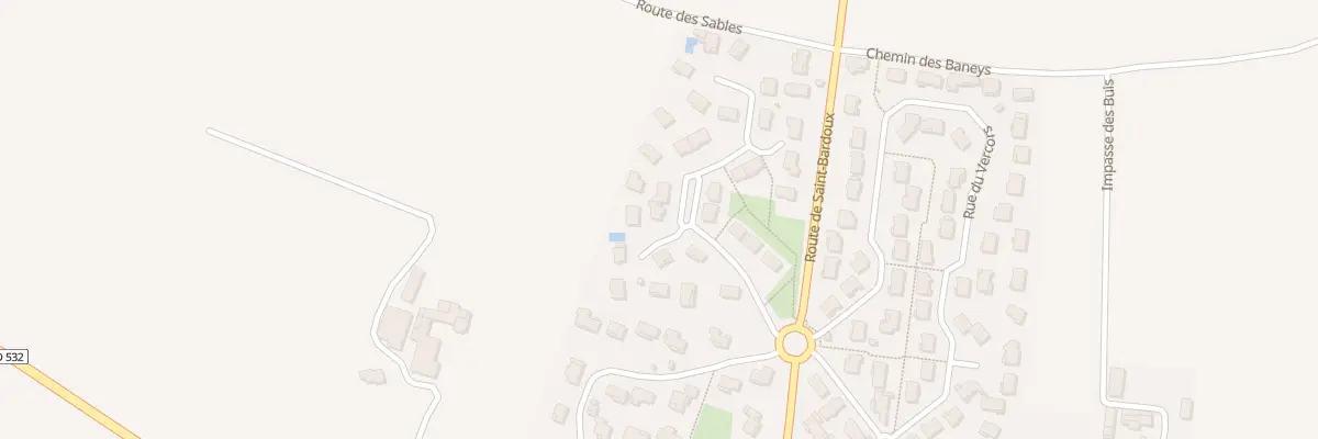Plan du 9017 Rue Georges Brassens à Granges-les-Beaumont