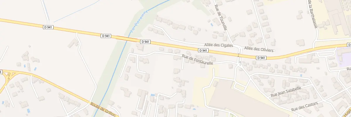 Plan du 9029 Rue de Tourville à Valréas