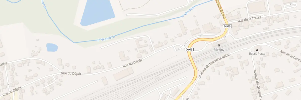Plan du 14 Rue du Dépot à Revigny-sur-Ornain