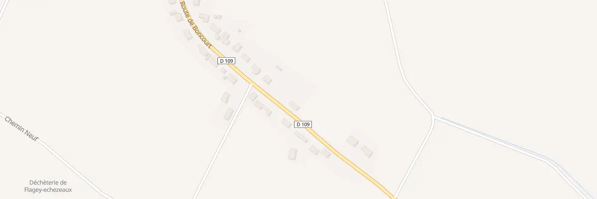 Plan du 37 Rte de Boncourt à Flagey-Echézeaux
