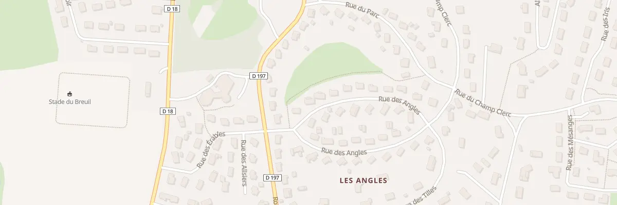 Plan du 3 Rue des Angles à Saint-Germain-du-Plain