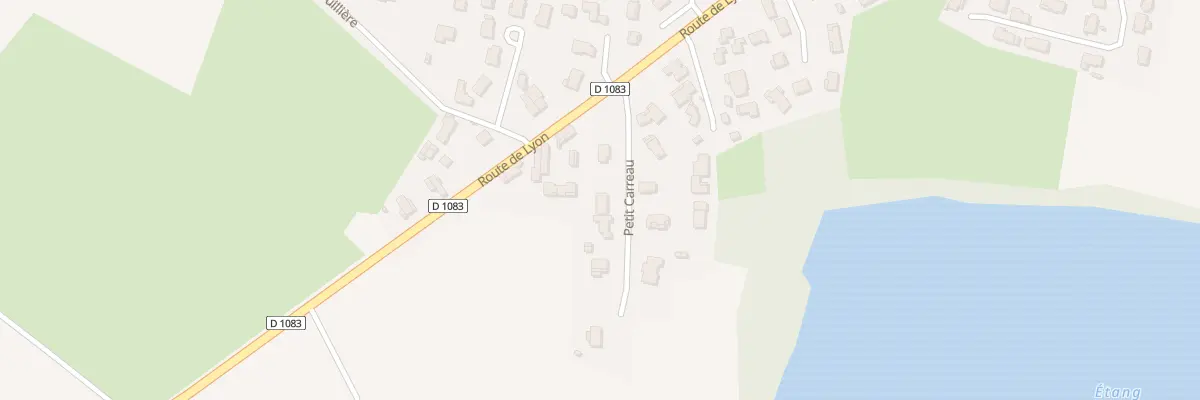 Plan du 90 Petit Carreau à Saint-Marcel