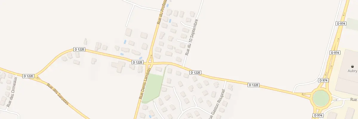 Plan du 5 Rue de la Mossière à Fixin