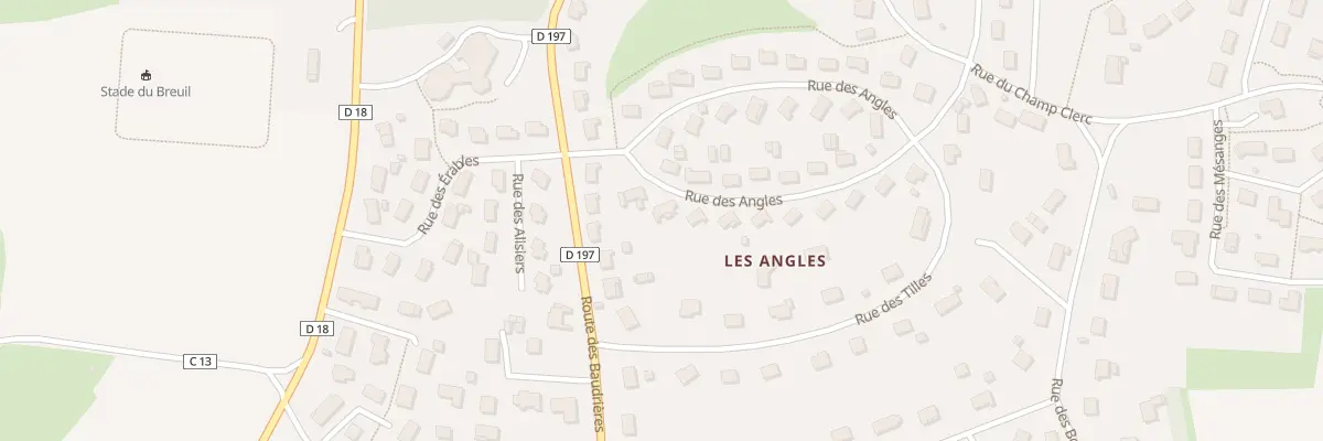 Plan du 39 Rue des Angles à Saint-Germain-du-Plain