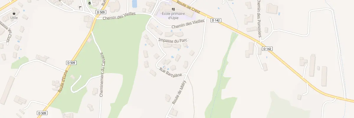 Plan du 125 Rue Bartalene à Upie