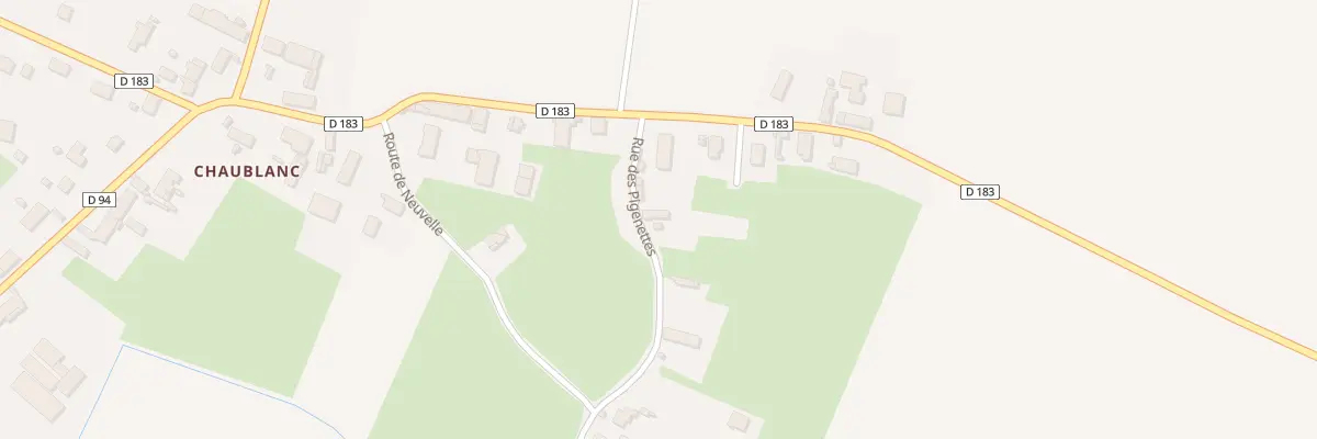 Plan du 4 Rue des Pigenettes à Saint-Gervais-en-Vallière