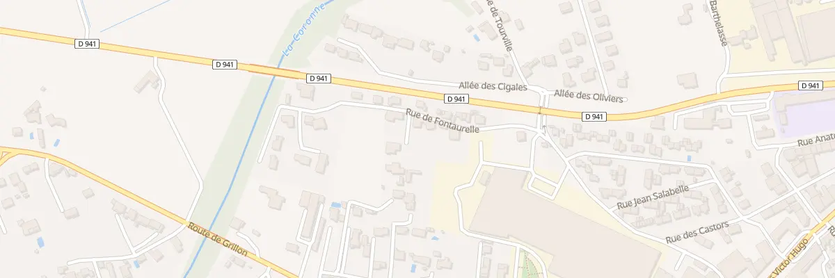 Plan du 9027 Rue de Tourville à Valréas