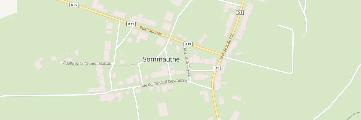 Plan du 13 Rue du General C Deschenes à Sommauthe