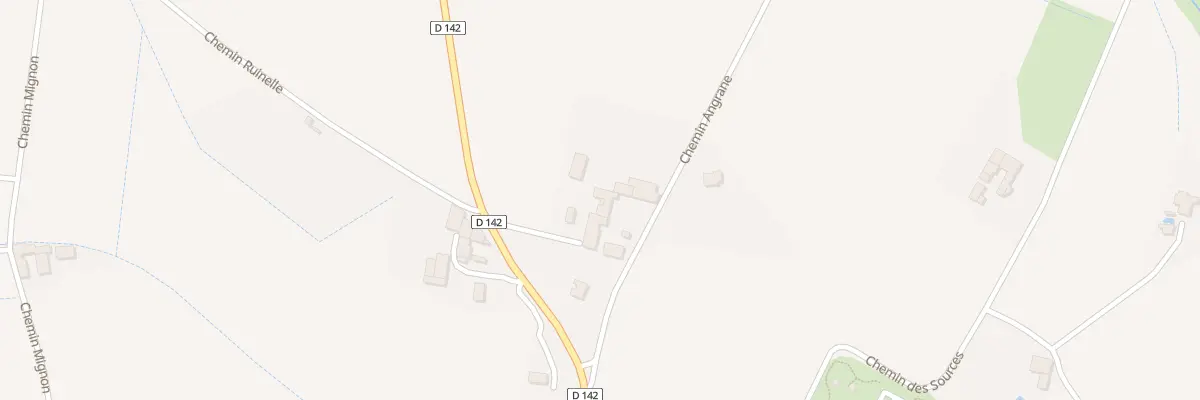 Plan du 185 Chem Angrane à Upie