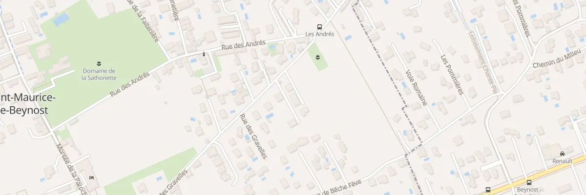 Plan du 26C Rue des Gravelles à Saint-Maurice-de-Beynost