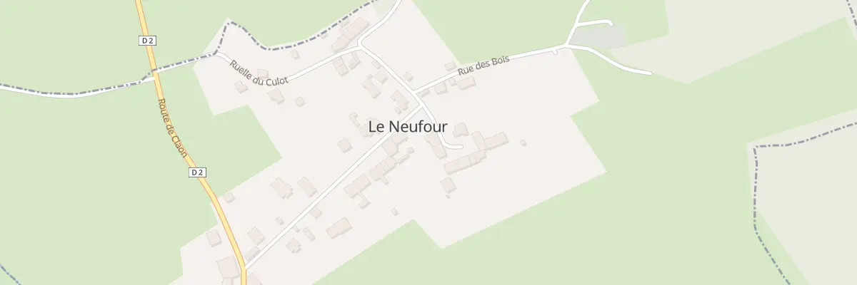 Plan du 2 Rle de la Cour au Neufour