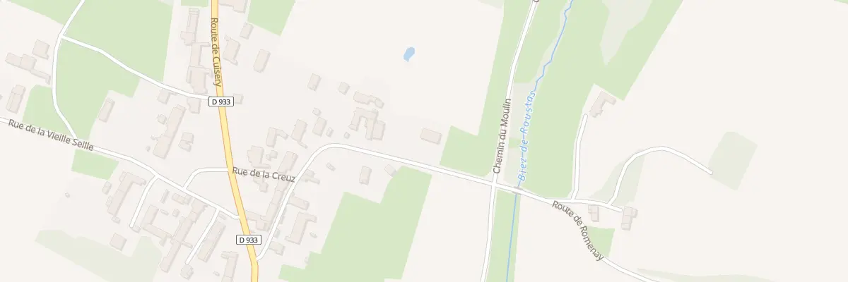 Plan du 260 Rue de la Croix à Sermoyer