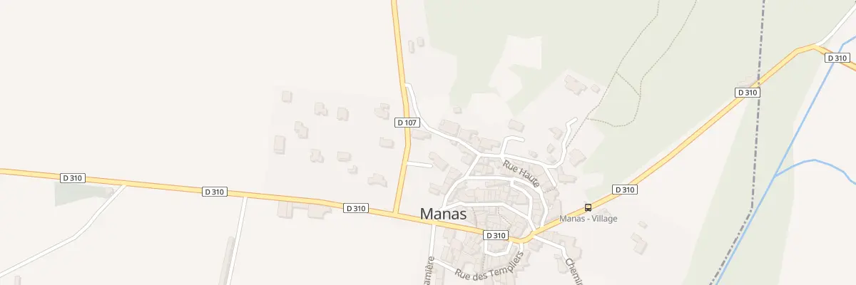 Plan du 5029 Le Village à Manas