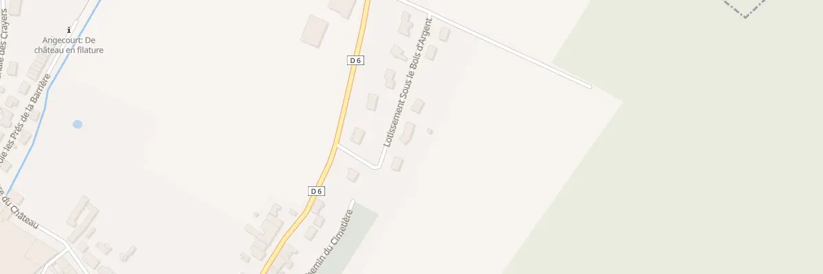 Plan du 4 Lot Sous le Bois Pied d’Argent à Angecourt