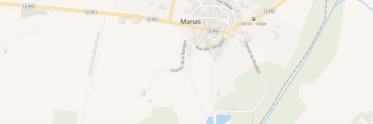 Plan du 5000 Le Village à Manas