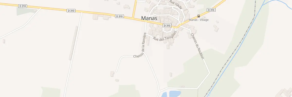 Plan du 5000 Le Village à Manas