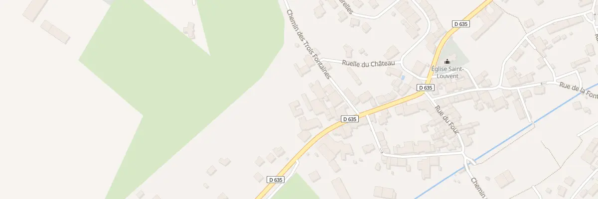 Plan du 3 Rte de Bar - le - Duc à Chancenay