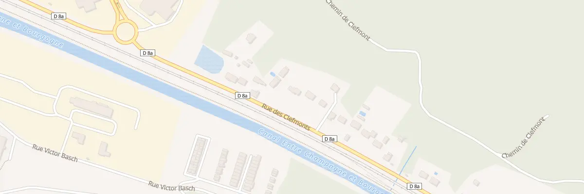 Plan du 85Q Rue des Clefmonts à Saint-Dizier