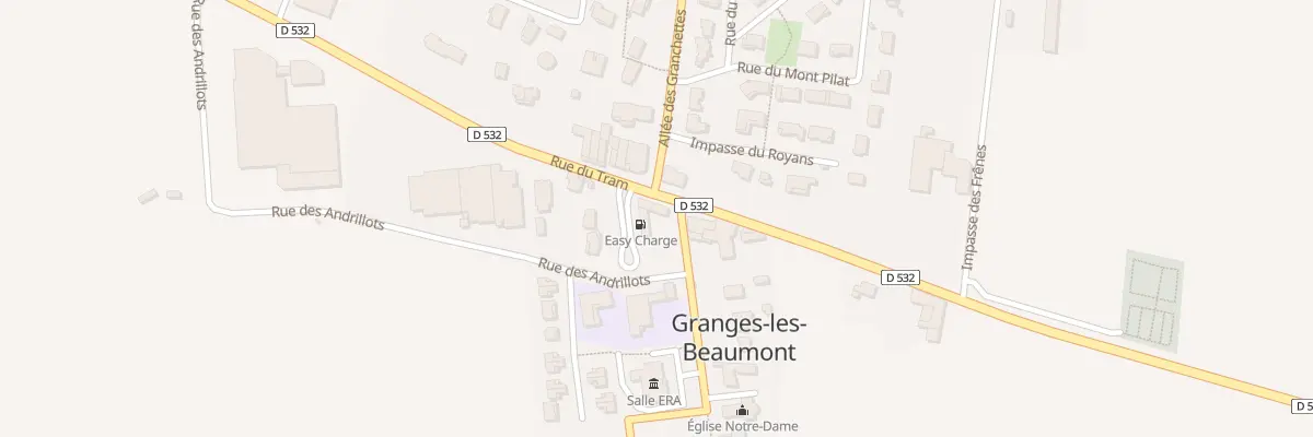Plan du 5019 Andrillots Ouest à Granges-les-Beaumont